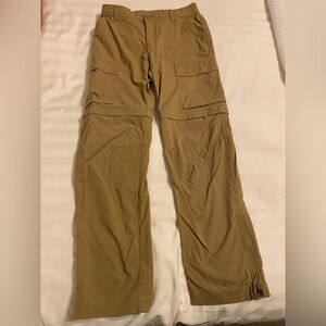 REI kids Brown Cargo Pants size 10-12 Excellent Condition